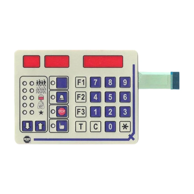 Kiosk and Vending membrane switch application